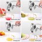 🍊✨ ¡OFERTA 50% OFF! Exprimidor Manual de Acero Inoxidable – Jugo Fresco y Saludable en Segundos 🥤