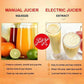 🍊✨ ¡OFERTA 50% OFF! Exprimidor Manual de Acero Inoxidable – Jugo Fresco y Saludable en Segundos 🥤