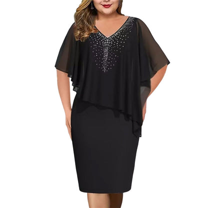 ✨👗 ¡OFERTA 50% OFF! Vestido Elegante de Noche con Brillos – Glamour, Estilo y Confianza para Cada Evento 💎