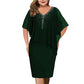✨👗 ¡OFERTA 50% OFF! Vestido Elegante de Noche con Brillos – Glamour, Estilo y Confianza para Cada Evento 💎