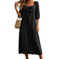 👗💙 ¡OFERTA 50% OFF! Vestido Midi Azul Cielo para Mujer – Elegante, Fresco y Perfecto para Verano ✨🌸