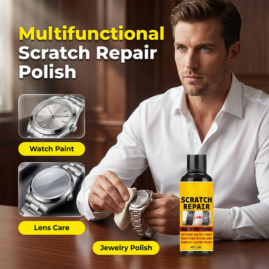 ✨🔥 ¡OFERTA 50% OFF! Pulidor Multifuncional Reparador de Rayaduras – Recupera el Brillo de Relojes, Joyas y Metales en Segundos ⌚💎