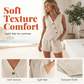 👗✨ ¡OFERTA 50% OFF! Conjunto de Verano para Mujer 2 Piezas – Chaleco Asimétrico + Shorts Cómodos y Elegantes 🌸☀️
