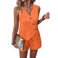 👗✨ ¡OFERTA 50% OFF! Conjunto de Verano para Mujer 2 Piezas – Chaleco Asimétrico + Shorts Cómodos y Elegantes 🌸☀️