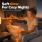 🎃✨ ¡OFERTA 50% OFF! Luces LED de Caléndula para Halloween – Guirnalda Floral Brillante para Decoración Otoñal, Porche y Hogar 🧡🌼