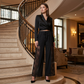 🌸Pantalones de encaje fluidos para mujer con cordón: holgados, cómodos y elegantes sin esfuerzo✨
