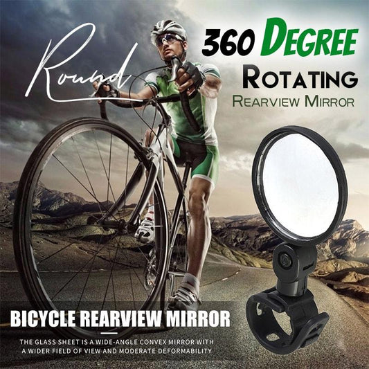 🚴✨ ¡OFERTA 50% OFF! Espejo Retrovisor para Bicicleta 360° – Más Seguridad y Mejor Visibilidad al Pedalear 🔥