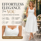 👗✨Vestido Elegante para Mujer con Cuello en V y Prácticos Bolsillos Laterales