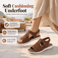 Sandalias casuales cómodas con puntera abierta para mujer