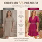 👗✨ ¡OFERTA 50% OFF! Vestido de Mujer con Escote en V y Volantes de Encaje – Elegante, Femenino y Sofisticado 🌸