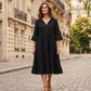 👗✨ ¡OFERTA 50% OFF! Vestido de Corte A con Volantes y Borlas para Mujer – Ligero, Fresco y Elegante para Días Soleados 🌸☀️