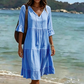 👗✨ ¡OFERTA 50% OFF! Vestido de Corte A con Volantes y Borlas para Mujer – Ligero, Fresco y Elegante para Días Soleados 🌸☀️