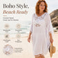 ⌛50% Off on the Last Day-Women's Crochet Patchwork Beach Cover Up with Tassel