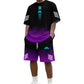 🔥⏳ ¡OFERTA 50% OFF! Conjunto Deportivo Hombre de 2 Piezas – Camiseta y Shorts Degradados Frescos, Cómodos y con Estilo Urbano ✨👕