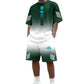 🔥⏳ ¡OFERTA 50% OFF! Conjunto Deportivo Hombre de 2 Piezas – Camiseta y Shorts Degradados Frescos, Cómodos y con Estilo Urbano ✨👕