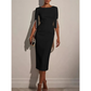 Women's Slim-Fit Crew-Neck Dress