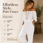 🌸✨ ¡OFERTA 50% OFF! Mono de Mujer con Hombros Descubiertos – Elegante, Fresco y Favorecedor para un Look de Verano Sofisticado 💃