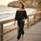 🌸✨ ¡OFERTA 50% OFF! Mono de Mujer con Hombros Descubiertos – Elegante, Fresco y Favorecedor para un Look de Verano Sofisticado 💃