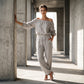 🌸✨ ¡OFERTA 50% OFF! Mono de Mujer con Hombros Descubiertos – Elegante, Fresco y Favorecedor para un Look de Verano Sofisticado 💃