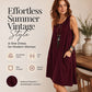 🌿Cotton And Linen Sleeveless Loose Dress with Pockets