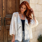 Women’s Hollow-Out Open-Front Cover Up
