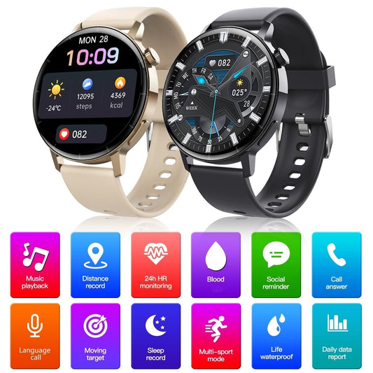 ⌚🔥 ¡OFERTA 50% OFF! Reloj Inteligente Multifunción Bluetooth – Control de Salud, Llamadas, Deportes y Asistente IA en tu Muñeca ✨💪
