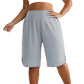 🔥⏰ ¡OFERTA 50% OFF! 🩳 Pantalones Cortos de Pierna Ancha para Mujer – Talle Alto, Súper Cómodos y Perfectos para Tallas Grandes ✨