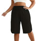 🔥⏰ ¡OFERTA 50% OFF! 🩳 Pantalones Cortos de Pierna Ancha para Mujer – Talle Alto, Súper Cómodos y Perfectos para Tallas Grandes ✨