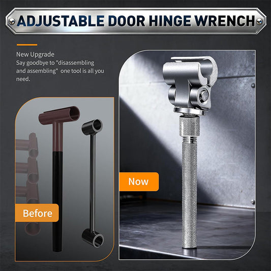 🔧✨ ¡OFERTA 50% OFF! Llave Universal Ajustable para Bisagras de Puerta – Corrige Puertas Desalineadas Fácilmente y Ahorra Tiempo en Reparaciones del Hogar 🏠🔥