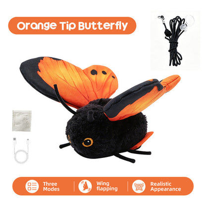 ⏰🔥 ¡OFERTA 50% OFF! 🐱🦋 Juguete Automático de Mariposa para Gatos – Diversión Interactiva que Activa su Instinto de Caza y Combate el Aburrimiento 🐾✨