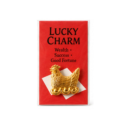 🐔✨ ¡OFERTA 50% OFF! Amuleto del Pollo Dorado de la Prosperidad – Atrae Buena Suerte, Fortuna y Éxito 💰🍀