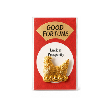 🐔✨ ¡OFERTA 50% OFF! Amuleto del Pollo Dorado de la Prosperidad – Atrae Buena Suerte, Fortuna y Éxito 💰🍀