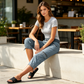 👖🔥 ¡OFERTA 50% OFF! Pantalones Capri Cargo de Cintura Alta para Mujer – Cómodos, Elegantes y Perfectos para un Look Casual ✨