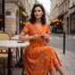 👗🔥 ¡OFERTA 50% OFF! Vestido Floral de Mujer con Escote en V – Elegante, Favorecedor y Perfecto para Cualquier Ocasión ✨