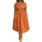 ⏰🔥 ¡OFERTA 50% OFF! 👗🌸 Vestido de Mujer con Cuello en V, Estampado Floral y Cintura Torcida – Elegancia Femenina, Figura Favorecida y Comodidad Todo el Día ✨