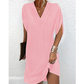 ⏰🔥 ¡OFERTA 50% OFF! 👗✨ Vestido de Verano para Mujer con Escote en V y Mangas Murciélago – Elegancia Cómoda para Cualquier Ocasión 🌸💖