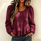 ⏰🔥 ¡OFERTA 50% OFF! 👚✨ Blusa Informal de Mujer con Mangas Abullonadas – Estilo Femenino, Elegante y Cómodo para Cada Día 🌸💖