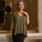 🔥 ¡OFERTA 50% OFF! 👚✨ Camiseta Holgada de Mujer con Estampado Leopardo – Estilo Moderno, Escote en V y Comodidad Todo el Día 🐆💖
