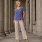 🔥 ¡OFERTA 50% OFF! 👚✨ Camiseta Holgada de Mujer con Estampado Leopardo – Estilo Moderno, Escote en V y Comodidad Todo el Día 🐆💖