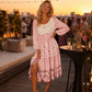 ⏰🔥 ¡OFERTA 50% OFF! 👗🌸 Vestido Midi Fluido con Estampado Floral para Mujer – Elegancia Cómoda y Estilo Femenino de Día o Noche ✨💖