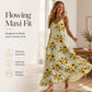 🌻✨ ¡OFERTA 50% OFF! Vestido de Tirantes con Estampado Floral para Mujer – Fresco, Cómodo y Elegante para Lucir un Estilo Veraniego 🌞👗