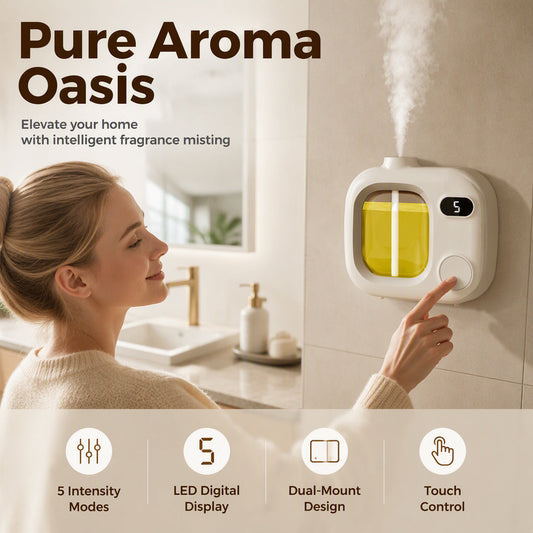 ⏰🔥 ¡OFERTA 50% OFF! 🌿✨ Difusor de Aromas LED Inteligente – Fragancia Personalizable y Ambiente Relajante para el Hogar 🏠💨