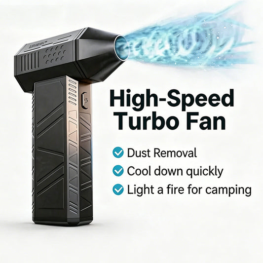 💨🔥 ¡OFERTA 50% OFF! Soplador de Aire Turbo Inalámbrico de Alta Potencia – Motor 200W, Limpieza Rápida, Secado y Eliminación de Polvo sin Esfuerzo ⚡