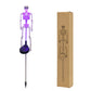 ⏰🔥 ¡OFERTA 50% OFF! 💀☀️ Luces Solares de Calavera para Jardín – Decoración de Halloween Espeluznante, Resistente al Agua y Sin Electricidad 🎃✨