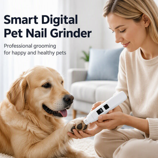 ⏰🔥 ¡OFERTA 50% OFF! 🐾✨ Lima de Uñas Eléctrica para Mascotas – Cuidado Fácil, Silencioso y Seguro para Perros y Gatos 🐶🐱