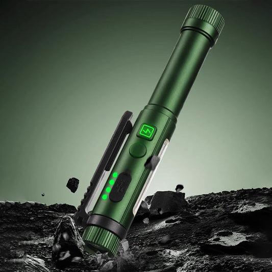 ⏰🔥 ¡OFERTA 50% OFF! 🔦✨ Linterna LED Magnética Tipo Bolígrafo – Potente Iluminación, Diseño Portátil y Manos Libres para Cualquier Trabajo 🛠️