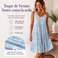 👗🔥 50% OFF POR TIEMPO LIMITADO | Vestido Midi Sin Mangas con Cuello O y Capas para Mujer ✨ Diseño Elegante, Cómodo y Favorecedor para Cualquier Ocasión