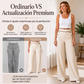 ⏰🔥 ¡OFERTA 50% OFF! 👖✨ Pantalones de Pierna Ancha de Cintura Alta para Mujer – Diseño con Ribete de Contraste, Elegancia y Comodidad Todo el Día 💃