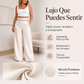 ⏰🔥 ¡OFERTA 50% OFF! 👖✨ Pantalones de Pierna Ancha de Cintura Alta para Mujer – Diseño con Ribete de Contraste, Elegancia y Comodidad Todo el Día 💃