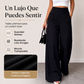 ⏰🔥 ¡OFERTA 50% OFF! 👖✨ Pantalones de Mujer de Talle Alto y Pierna Ancha – Diseño con Botones Laterales, Elegancia y Comodidad Todo el Día 💃